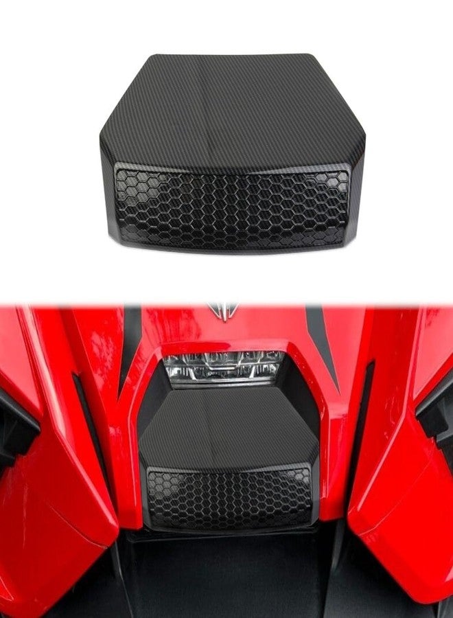 Fewshaw Carbon Fiber Style Front Bump Cover Trim Accessories for Polaris Slingshot 2015-2025 - Image 1